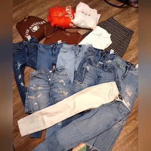 Huge bundle , Hollister, Garage, Aeropostale